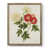 Toile avec cadre noyer