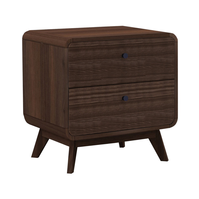 Rugeley 51cm W Particle Board / Chipboard Bedside Table