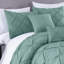 Sydney Pintuck Microfiber 7 Piece Comforter Set-1400425330-1400425332
