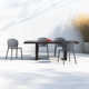 Outdoor Stacking Dining Side Chair
