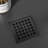 4 In. X 4 In. Stainless Steel Square Shower Drain With PVC Bonding Flange-122260898