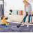 LOOM & LUXE 5X8 Area Rugs For Bedroom, Washable Rug, Low-Pile, Non-Slip, Non-Shedding, Foldable, Kid & Pet Friendly - Area Rugs For Living Room, Bedroom, Kitchen  (Anthracite, 5' X 8')-1413949589