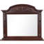 Miroir Lyndon, cerise