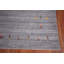 Tapis oriental rayé gris Gabbeh 8 x 10