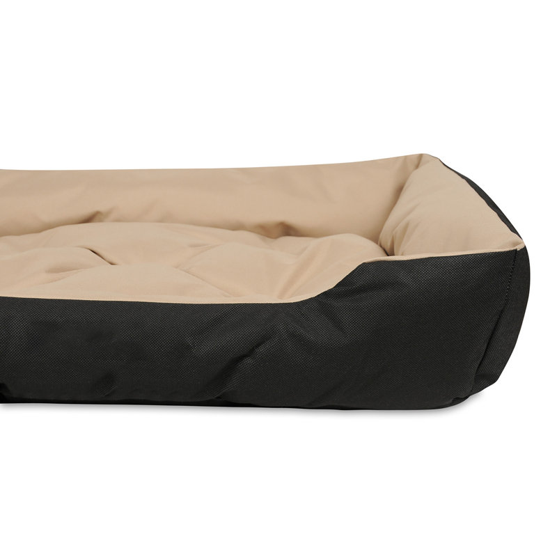 Torrence Codura/vigofil Pet Bed, Beige/Black