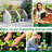 Portable Mini Greenhouse 6' X 3' White Outdoor With - Two Layer Pe Cover And Strong Steel Frame Assembly Structure