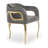 Iseminger 19'' H Velvet Upholstered Armchair-376474314-376474315