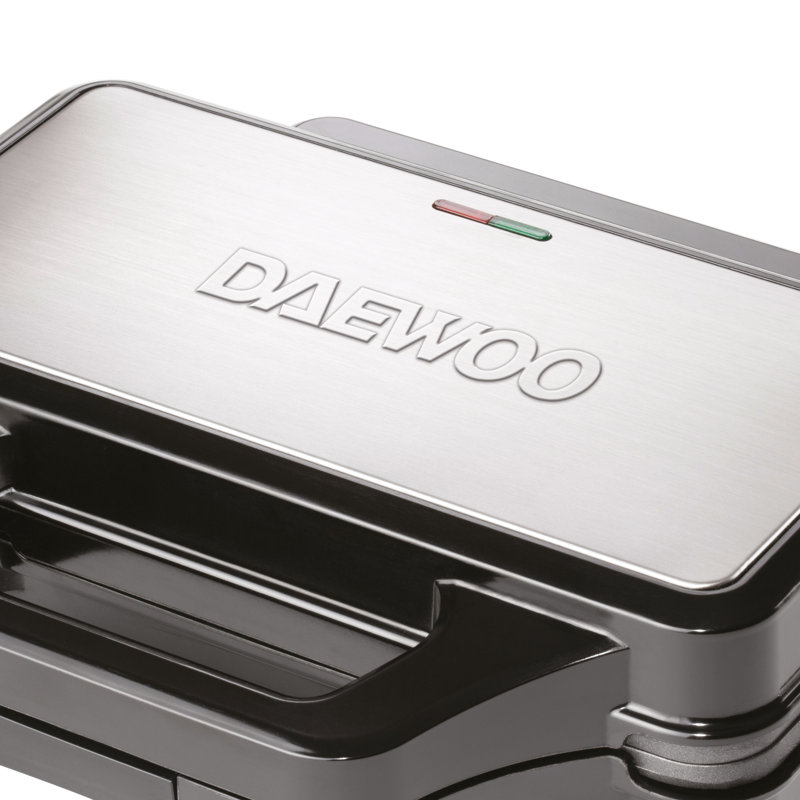 Daewoo 26.6cm Non Stick Electric Grill Sandwich Maker with Lid