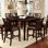 Marene 54 " Extendable Square and Rectangular Dining Table