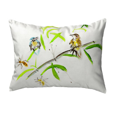 Outdoor Reversible Throw Pillow