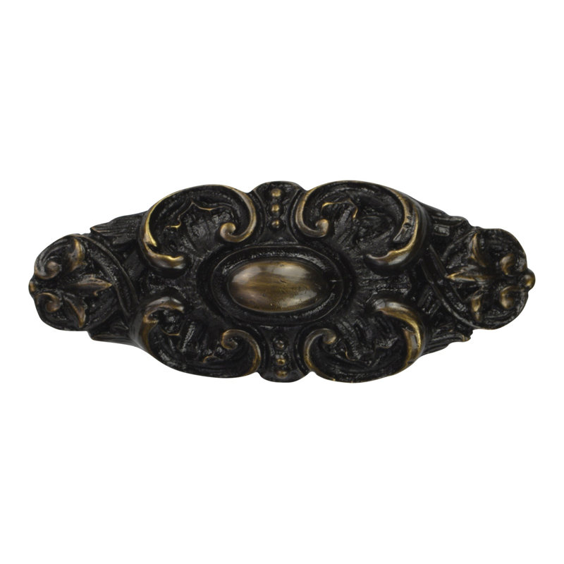 Kings Road Novelty Knob, Dark Brass