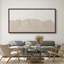 «Grunge Scratches Neutral Minimalist Modern Extra Large», reproduction d'art sur toile encadrée-107117853-111665851