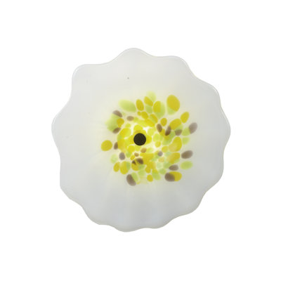 Applique murale Viejo en verre soufflé à la main avec DEL - 30 cm