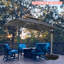 Parasol carré en porte-à-faux 10'-485529045