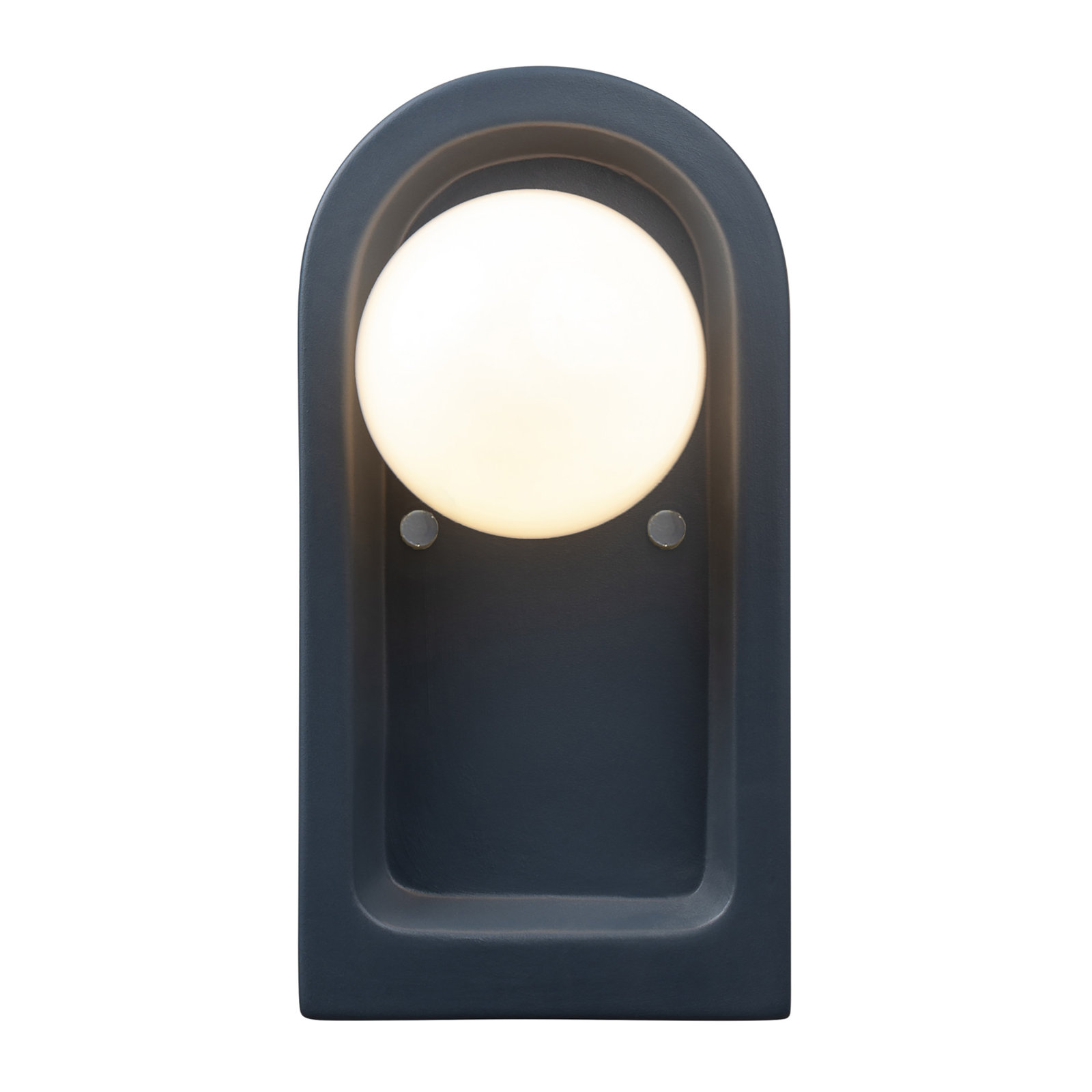 Rosalino Single Light Ceramic Dimmable Flush Mounted Sconce, Midnight Sky