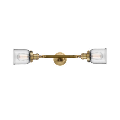 Bell 2 Light 19" Bath Vanity Light