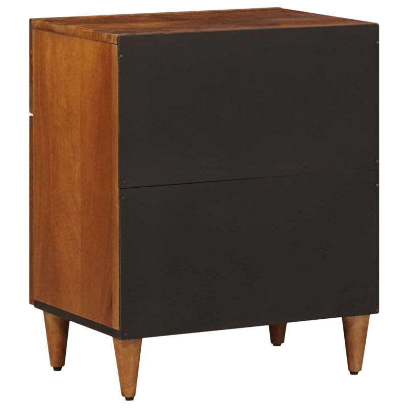 50cm W Solid Wood Bedside Table