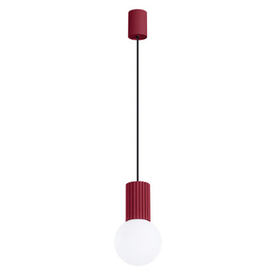 Bernis 1 - Light Brushed Nickel Pendant