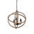 Asjad 3 - Light Iron Globe Chandelier