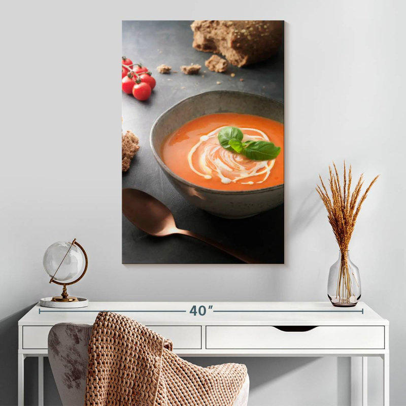 Yarlin Tomato Soup Bowl, 30" H x 20" W