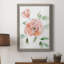 Rose Contour - Peinture sur toile encadrée-614563132-614563075