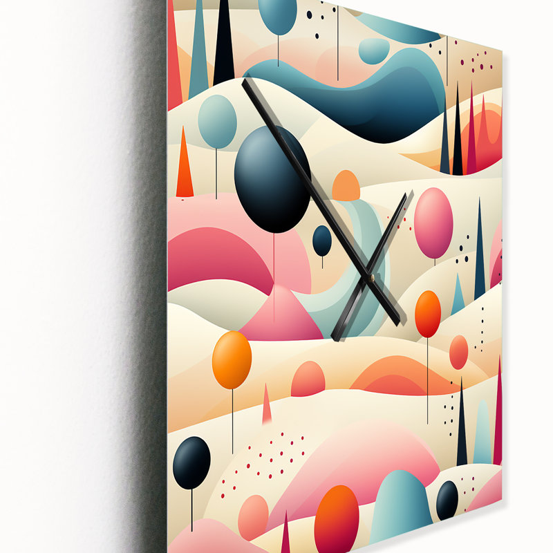 Jameia - Horloge murale moderne, Moyen