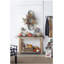 Art mural en métal 12,5 "x 3" x 37,5 "avec motif de grille