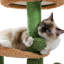 Oasis Series 32-Inch Cactus Plush Cat Tree