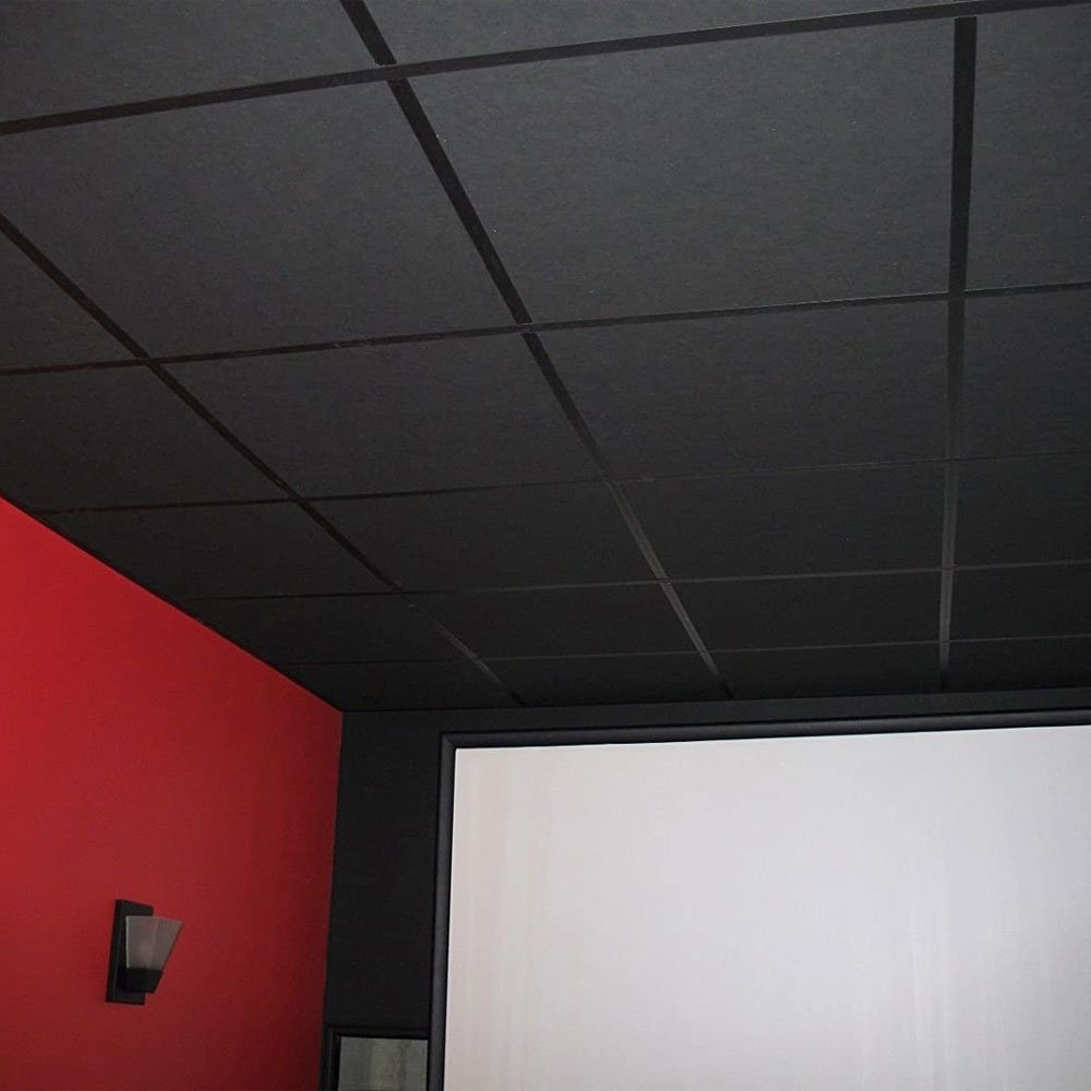 Soundsulate Sound Absorbing Acoustic 2 ft x 4 ft x 1" Dropin Ceiling