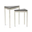 Marble Nesting End Table