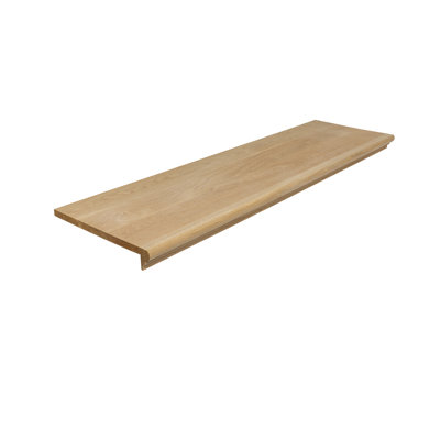 Retrofit Stair Tread - Traditional Design - 0.625 in. x 11.5 in. w/ 1.875 in. Rounded Nose w/ Cove