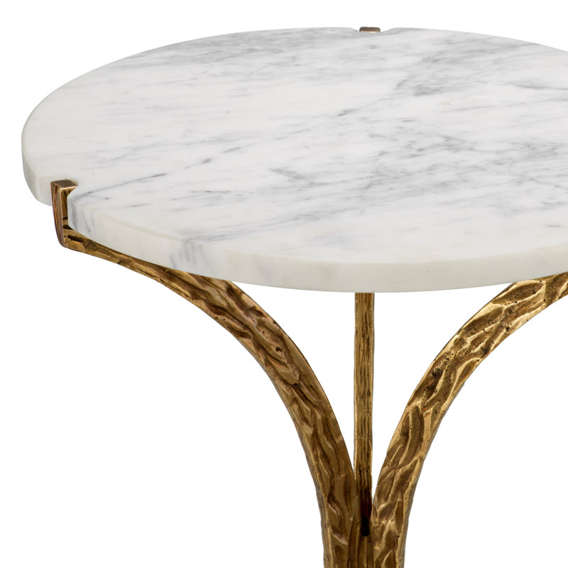 Emmeline Marble End Table