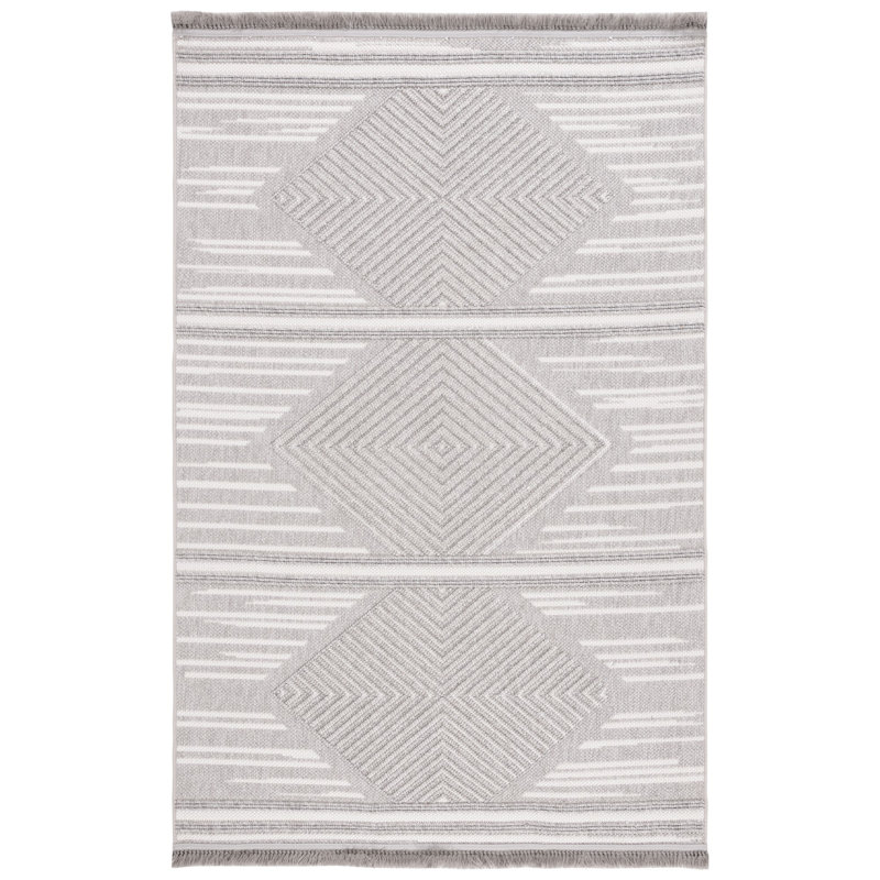 Inchierchiere Performance Geometric Rug, Rectangle 5'3" x 7'6"
