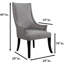 Chaise d'appoint à haut dossier-815085278
