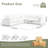 Oversized Cloud Modular Sectional Sofa, Comfy Down Filled Sectional Sofa, Upholstered Deep Seat Couches For Living Room, Detachable & Washable For All Sofa Covers-1203005486