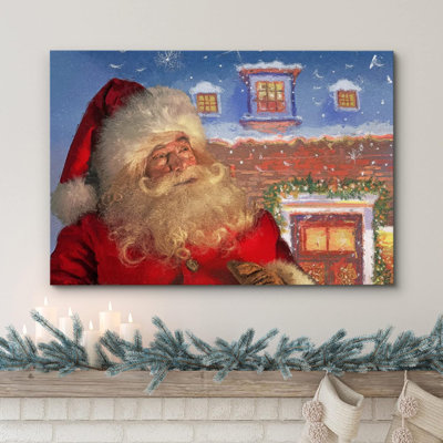 Art rétro, père Noël rétro, célébrations et fêtes, décor, illustrations