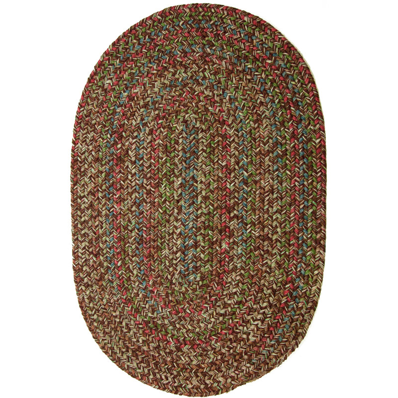 Tartaglia Synthetic Indoor / Outdoor Rug, Oval 3' x 5'