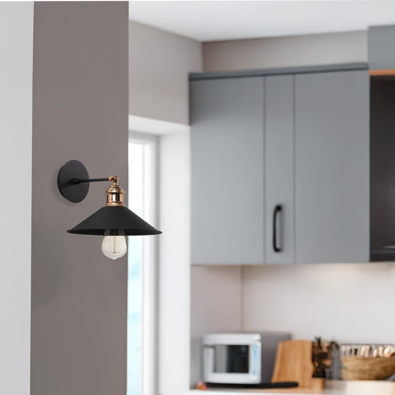 Adjustable Head Metal Body Barnlight Wall Sconce
