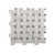 Carrara White - 1×2 Inch Basketweave - Polished