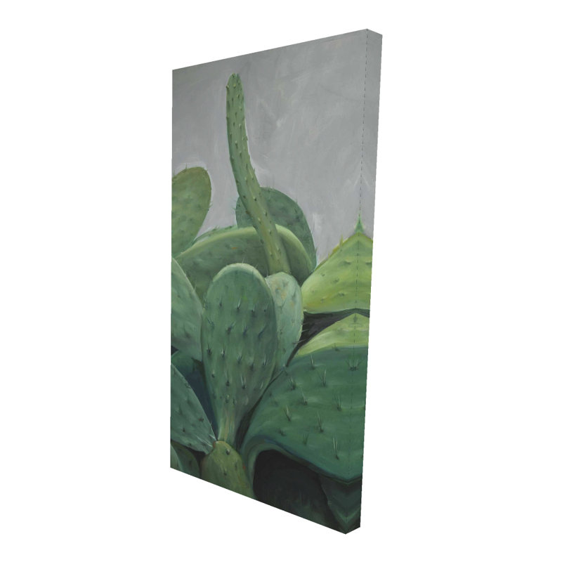 Cactus Bundle - Hyperrealist Floral Canvas for Home Decor