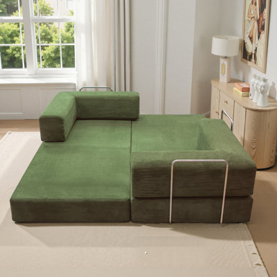 Canapé-lit Cloud Boneless Couch, canapé-lit convertible 5-en-1