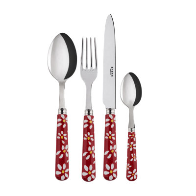 Sabre Paris - 24 Pieces Cutlery Set Daisy