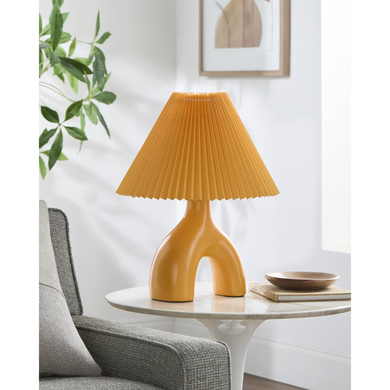 Lampe de table Celes, Orange, Orange