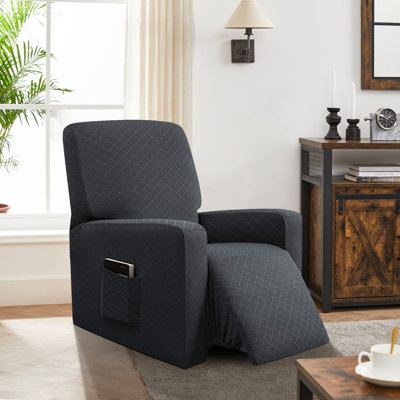 Hakiem Box Cushion Recliner Slipcover