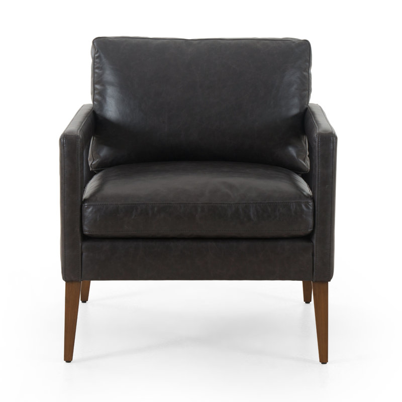 Olson Armchair, Sonoma Black Top Grain Leather
