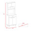 Armoire garde-manger à deux portes Pantac-760302550