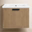 Anelie 24" Wall-Mounted Single Bathroom Vanity Set-2057562285-2131191435