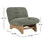 Enisa Upholstered Slipper Chair-329983343