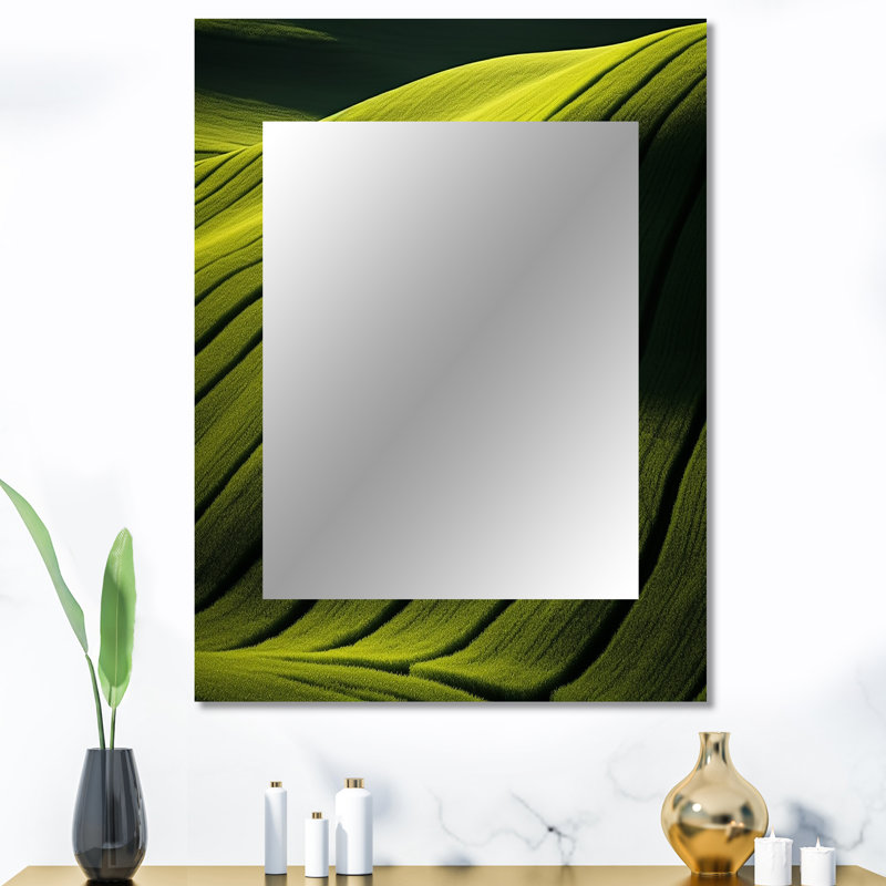Photographie Meadow Verdant - miroir Meadow, 40 po x 30 po