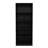 5-tier Bookshelves Storage Cabinet Black